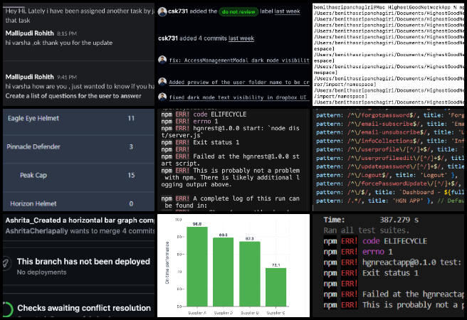 One Community Weekly Progress Update #651, Highest Good Network Software, Highest Good Future Building, Open Source Utopia Models, Access Management System, Feedback Route and Modal, Dark Mode Dashboard Updates, Compile Error Fixes, Injury Chart Development, Sustainable Global Collaboration