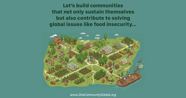 Highest Good food program, small-scale organization sustainability, sustainable gardening benefits, permaculture practices, community building through gardening, local food programs, biodiversity and soil health, nutrient-dense food access, reducing carbon footprint, cooperative community development, eco-friendly public spaces, educational benefits of gardens, hands-on nature learning, environmental awareness and curiosity, community growth and development