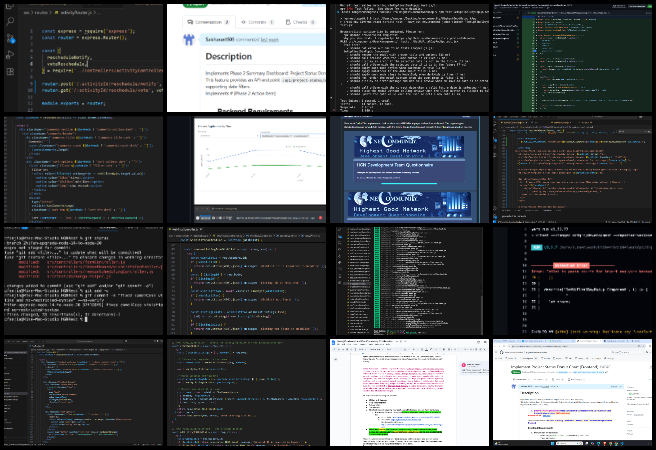 Dev Dynasty, Highest Good Network Software, Highest Good Future Building, Global-Sustainability Systems Design, One Community Weekly Progress Update #652, team project progress, software development updates, code review and testing, frontend and backend integration, Node 20 upgrade, modular CSS implementation, analytics and reporting features, event rescheduling functionality, wishlist API development, global sustainability systems design