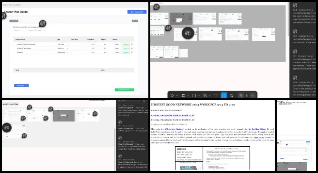 Highest Good Education, Open Sourcing the World We Want, One Community Weekly Progress Update #654, PR task assignments, Figma design deliverables, HGN Phase 4 documentation, HGN Phase 5 objectives, technical project goals, website project review, weekly blog update, housing team progress, developer action items, project management documentation