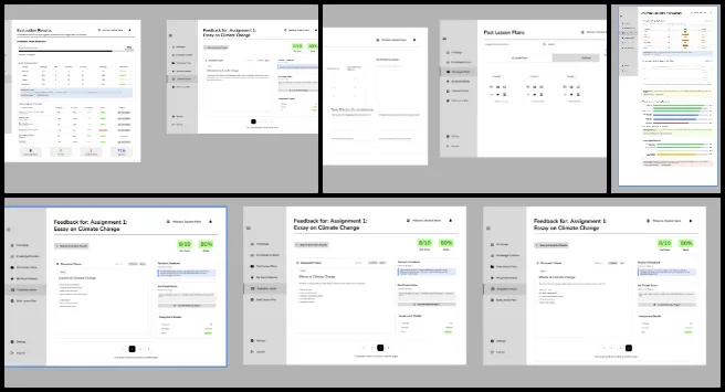 Highest Good Education, Creating a Sustainable World to Benefit Us All, One Community Weekly Progress Update #653, editable wireframes for dashboards, student-facing dashboard design, analytics dashboard visualizations, heatmaps radar charts line graphs bar charts, performance trends and learning gaps, knowledge evolution education molecules, dynamic atoms for mastery tracking, saved interests dashboard organization, evaluation results grades and assignments, student progress tracking with teacher feedback