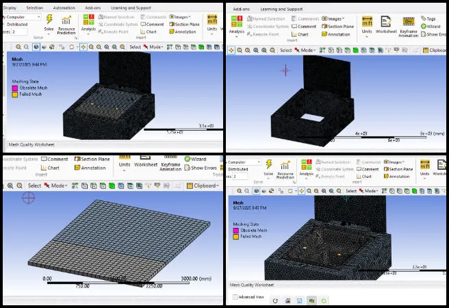 One Community Weekly Progress Update #654, Open Sourcing the World We Want, Natural Pool and Eco-spa meshing ANSYS, Duplicable City Center sustainable spa design, SolidWorks eco-spa CAD modeling, ANSYS mesh validation One Community, aircrete spa supports eco-architecture, open source recreation systems design, hinge and bracket contact modeling, sustainable water-based architecture development