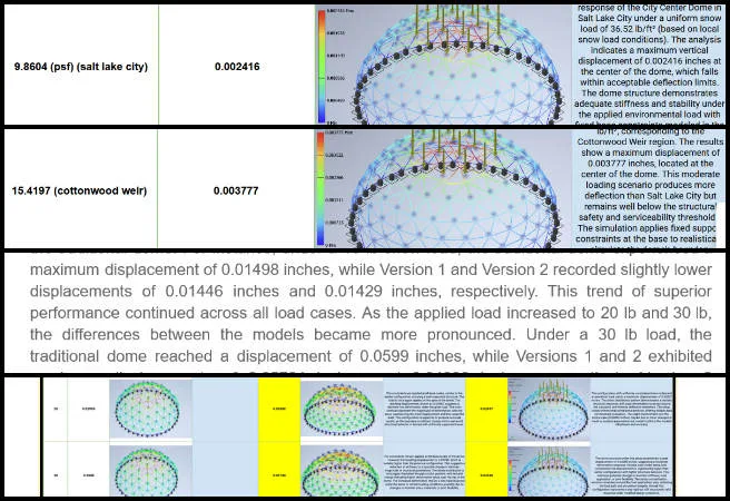Snow load analysis, structural load validation, earthquake analysis preparation, engineering calculation sheets, structural safety evaluation, report formatting updates, structural image integration, load analysis documentation, seismic analysis planning, engineering data accuracy