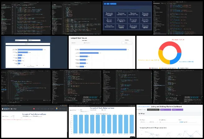 Moonfall Team working on Highest Good Network and Open Source Utopia Models – contributions include dashboard development, charts, bug fixes, merge conflict resolution, backend and frontend features, notifications, peer reviews, MongoDB integration, modal handling, job application form, SMS notifications, task replication, and logging system improvements by team members Shashank Halanur Veeresh Kumar, Aayush Jayant Shetty, Alisha Walunj, Bangaru Babu Kota, Bhavpreet Singh, Gurusai Chittoji, Mani Shashank Marneni, Ramakrishna Aruva, Sai Krishna Rao Yadagiri, Swetha Rachakonda, Uha Kruthi Kommi, Venkata Nikitha Anakala, and Zhicheng Tong.