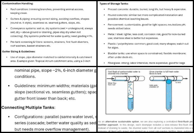 One Community Weekly Progress Update #653, creating a sustainable world to benefit us all, Earthbag Village stormwater management system, Duplicable City Center rainwater design, sustainable walkways and filtration research, rainwater catchment approaches One Community, eco-village greywater and water reuse, open source sustainable water systems, integrating stormwater into eco-architecture, community-scale sustainable water solutions