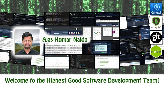 Ajay Kumar Naidu, One Community Volunteer, Highest Good collaboration, people making a difference, One Community Global
