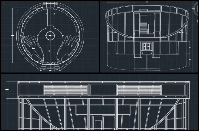 Earthbag Village, Open Sourcing a Better World for Us All, One Community Weekly Progress Update #655, Tropical Atrium excavation drawing, architectural wall type diagram, first-floor dimension plan, architectural drafting cleanup, CAD drawing organization, sustainable building design, Earthbag Village architecture, open source architectural development, eco village construction planning, sustainable housing design