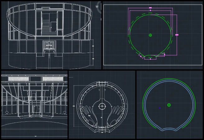 sustainable and free-shared eco-solutions, one community weekly progress update #656, architectural design update, first floor dimension plan, wall type diagram, Tropical Atrium project, drawing refinement, layer organization, architectural drafting accuracy, CAD drawing cleanup, project engineering workflow, building design improvement