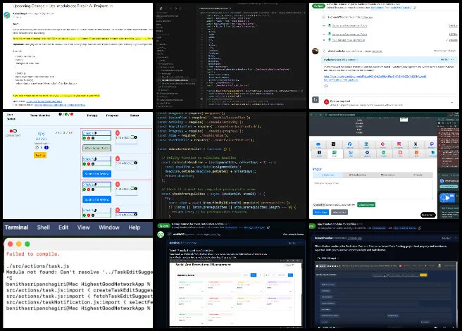 Code Crafters, Highest Good Network Software, Open Sourcing a Better World for Us All, One Community Weekly Progress Update #655, dashboard bug fix, React newsletter editor, Google Cloud API integration, SonarQube setup guide, database seeder script MongoDB, financial KPIs dashboard, Imgur auto-poster feature, backend API task assignment, UI consistency testing, open source software