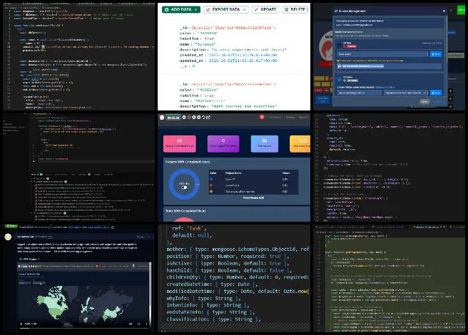 Code Crafters, Highest Good Network Software, Sustainable and Free-shared Eco-solutions, One Community Weekly Progress Update #656, merge conflict resolution, yarn.lock file fixes, UI layout refinement, PR review, frontend component integration, lesson plan database models, announcements backend development, SonarQube GitHub integration, dark mode UI consistency, dashboard graph updates