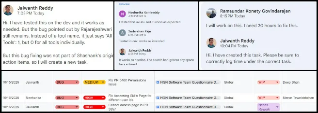 Highest Good Society, Solutioneering The World We Want, One Community Weekly Progress Update #657, PR Analytics Dashboard, Questionnaire Dashboard testing, software bug tracking, task management updates, pull request testing, Highest Good Network software, volunteer team collaboration, software functionality improvement, pull request review process, software quality assurance