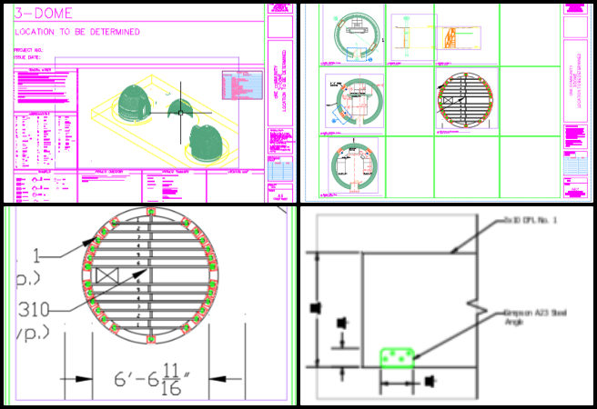 sustainable and free-shared eco-solutions, one community weekly progress update #656, civil engineering design, architectural drawing updates, Murphy bed and loft layout, furniture layout planning, 3D dome design modification, architectural dimension accuracy, dome distance adjustment, collaborative design review, interior space optimization, construction drawing improvement