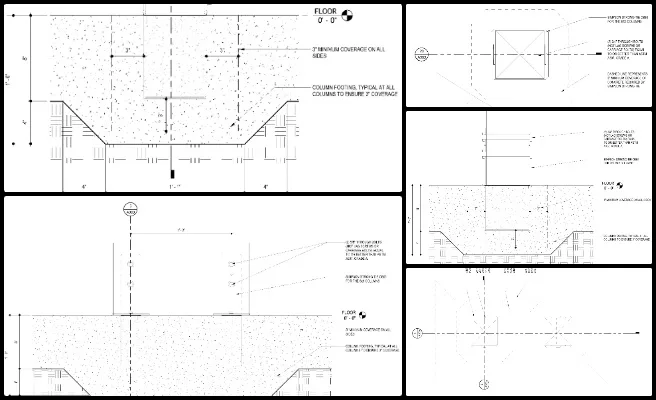 Earthbag Village, Open Sourcing a Better World for Us All, One Community Weekly Progress Update #655, Earthbag Village construction documents, architectural detailing, column connection design, Simpson Strong-Tie connectors, structural footing design, sustainable architecture project, eco village housing plans, open source building design, concrete footing modeling, sustainable construction engineering