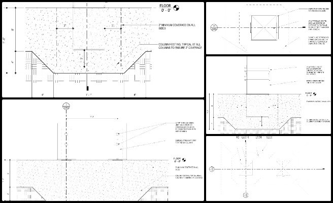 Earthbag Village, Open Sourcing a Better World for Us All, One Community Weekly Progress Update #655, Earthbag Village construction documents, architectural detailing, column connection design, Simpson Strong-Tie connectors, structural footing design, sustainable architecture project, eco village housing plans, open source building design, concrete footing modeling, sustainable construction engineering