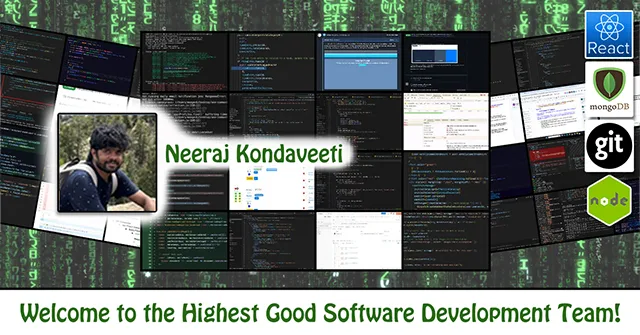 Neeraj Kondaveeti, One Community Volunteer, Highest Good collaboration, people making a difference, One Community Global, 