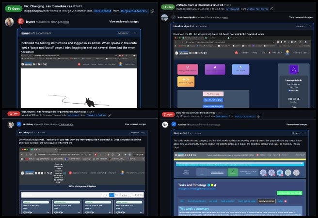Highest Good Network Software, Open Sourcing a Better World for Us All, One Community Weekly Progress Update #655, pull request, PR review, PR review team, software team, software development, Highest Good Network, Highest Good society, One Community, MERN Stack, software engineering,Use MongoDB, React.js, Node.js, Express.js, open source software
