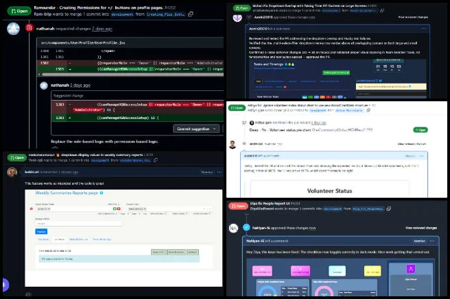 PR, Highest Good Network Software, Solutioneering The World We Want, One Community Weekly Progress Update #657, pull request, PR review, PR review team, software team, software development, Highest Good Network, Highest Good society, One Community, MERN Stack, software engineering, MongoDB, React.js, Node.js, Express.js, open source software