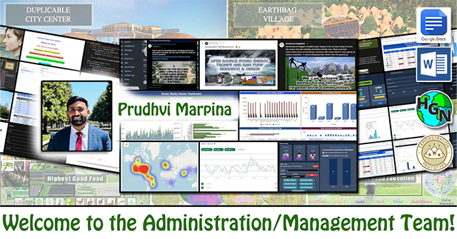 Prudhvi Marpina , One Community Volunteer, Highest Good collaboration, people making a difference, One Community Global, helping create global change, difference makers