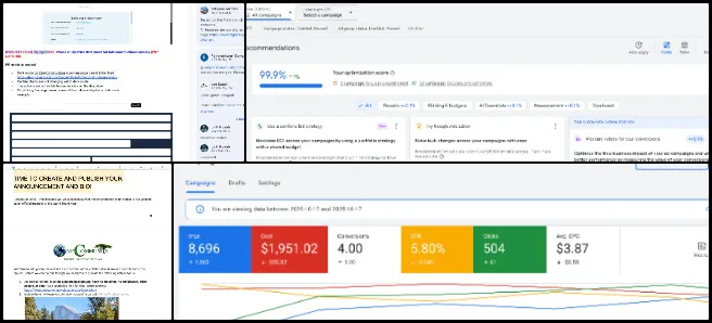 Highest Good Society, Solutioneering The World We Want, One Community Weekly Progress Update #657, pull request review, software functionality testing, Google Ads Search Certification, ad performance analysis, SEO metadata updates, campaign optimization, keyword implementation, bug tracking and reporting, website profile update, digital marketing analytics