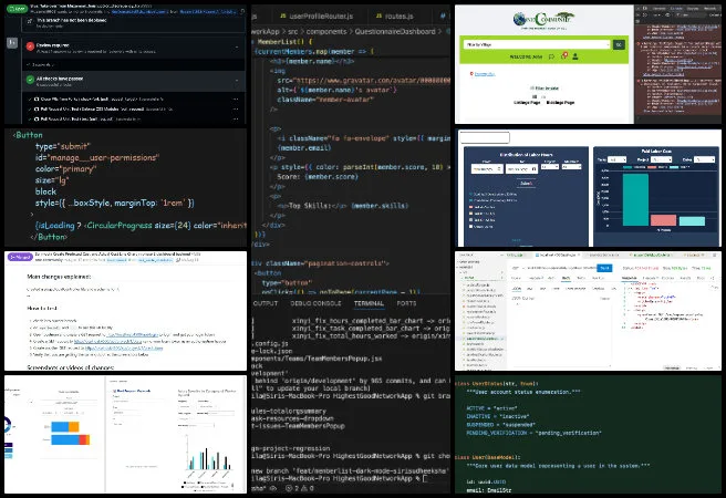 Reactonauts, Highest Good Network Software, Conscientious Stewardship of Our Biosphere, One Community Weekly Progress Update #658, weekly summaries tracking, Reactonauts team coordination, frontend pull request review, cost chart UI filters, Project Status Dashboard testing, listings page frontend fixes, Support Team Daily Log Access controller, Manage User Permissions enhancement, questionnaire dashboard radar chart, authentication and database optimization
