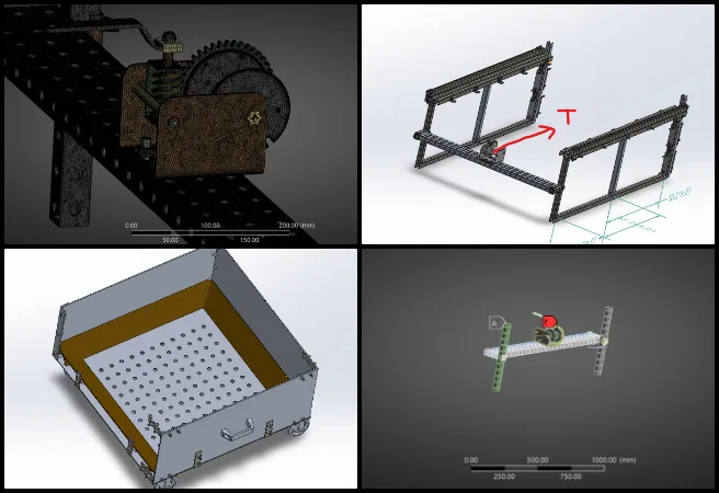 sustainable and free-shared eco-solutions, one community weekly progress update #656, mechanical engineering analysis, winch load calculation, finite element analysis FEA, bolt shear stress testing, SAE Grade 5 steel design, structural impact assessment, sensor integration research, waste system monitoring, methane and ammonia detection, humidity and temperature measurement