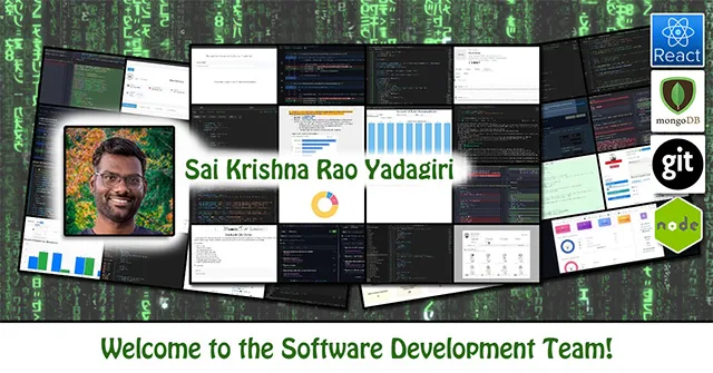 Sai Krishna Rao Yadagiri, One Community Volunteer, Highest Good collaboration, people making a difference, One Community Global, helping create global change, difference makers