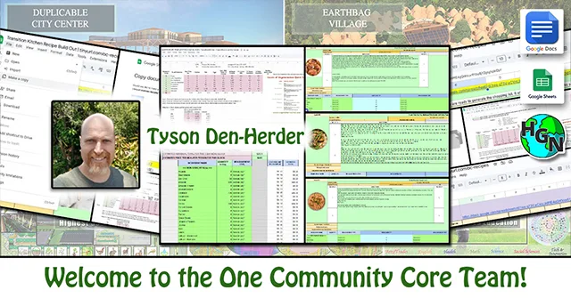 Tyson Den-Herder, One Community Volunteer, Highest Good collaboration, people making a difference, One Community Global, helping create global change, difference makers