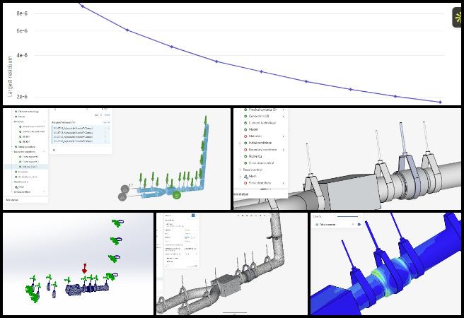 Highest Good Network, Jump-starting Our Sustainable Future, One Community Weekly Progress Update 659 HVAC structural simulation, Earthbag Village ventilation design, SolidWorks FEA assembly, SimScale static analysis, duct support stress testing, hanger load-bearing evaluation, Von Mises stress analysis, galvanized steel and aluminum components, mechanical engineering simulation workflow, sustainable building ventilation system