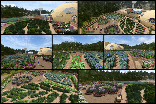 Anjana, Duplicable City Center, Jump-starting Our Sustainable Future, One Community Weekly Progress Update #659, Duplicable City Center project, sustainable city design, architectural render updates, 3D model refinement, landscape design visualization, Lumion rendering, eco-friendly urban development, mountain backdrop render, architectural feedback implementation, green architecture project