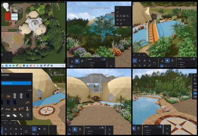 Anjana, Duplicable City Center, Creating a Sustainable World That Benefits Everyone, One Community Weekly Progress Update #660, sustainable architecture, landscape design, duplicable city center, architectural layout planning, urban green space design, eco-friendly site planning, community development landscape, regenerative design, sustainable master planning, front area site design