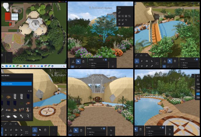 Anjana, Duplicable City Center, Creating a Sustainable World That Benefits Everyone, One Community Weekly Progress Update #660, sustainable architecture, landscape design, duplicable city center, architectural layout planning, urban green space design, eco-friendly site planning, community development landscape, regenerative design, sustainable master planning, front area site design