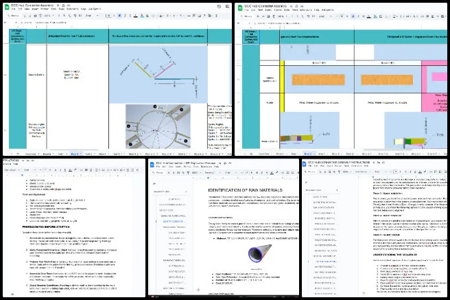 Ayushman, Duplicable City Center, Jump-starting Our Sustainable Future, One Community Weekly Progress Update #659, assembly instruction documentation, cutting sheet preparation, formatting improvements, design feedback implementation, technical documentation process, assembly drawing updates, collaborative design review, construction documentation clarity, fabrication workflow optimization, engineering document management