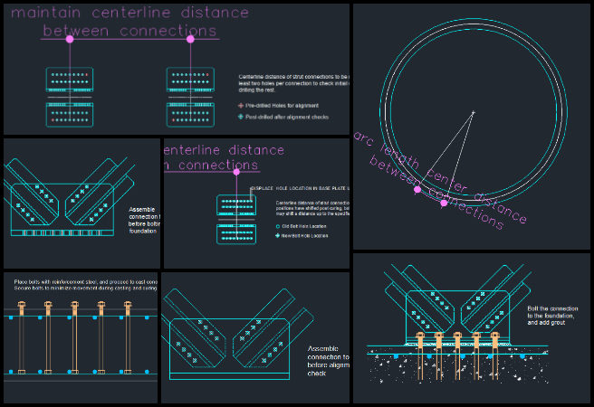 Highest Good Network, Improving the Human Living Experience, One Community Weekly Progress Update 663, Earthbag Village foundation connection, communal eco-shower drawings, vermiculture toilet drafting, civil and environmental engineering design, cast-in-place bolt connection, post-drilled bolt installation, construction procedure development, structural measurement sketches, replicable construction methods, improving the human living experience 
