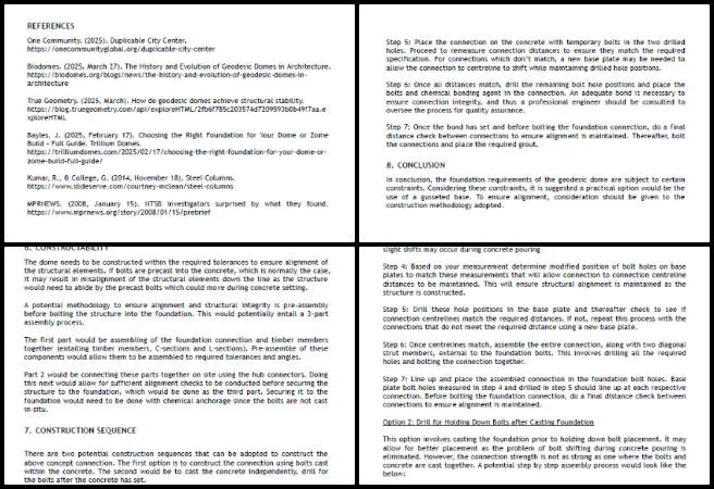 Highest Good Network, Open Sourcing Sustainable Civilization Development, One Community Weekly Progress Update 662, duplicable city center foundation design, communal eco-shower drawings, vermiculture toilet drafting, civil and environmental engineering analysis, precast bolt connection, post-drilled bolt installation, construction sequence comparison, structural foundation concept report, sustainable building connection design, Earthbag Village engineering updates
