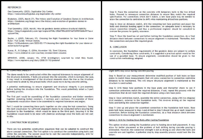 Highest Good Network, Open Sourcing Sustainable Civilization Development, One Community Weekly Progress Update 662, duplicable city center foundation design, communal eco-shower drawings, vermiculture toilet drafting, civil and environmental engineering analysis, precast bolt connection, post-drilled bolt installation, construction sequence comparison, structural foundation concept report, sustainable building connection design, Earthbag Village engineering updates