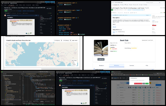 binary brigade, highest good network software, creating a sustainable world that benefits everyone, one community weekly progress #660, integration testing, summary dashboard design, front-end validation, responsive UI development, dark mode compatibility, dynamic data display, mongodb backend integration, analytics dashboard, bug fixing and feature development, sustainable software engineering