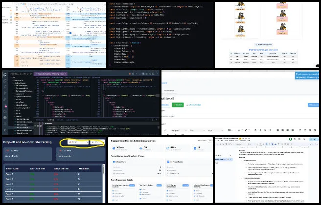 binary brigade, highest good network software, improving the human living experience, one community weekly progress #663, weekly progress tracking, project management dashboard, frontend UI improvements, backend API development, dark mode enhancements, email template optimization, data visualization charts, responsiveness and mobile layout updates, bug fixing and performance improvements, software development workflow