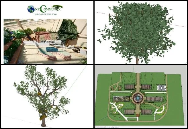 Gayatri, Highest Good Food, Pragmatic Eco-utopia Creation, One Community Weekly Progress Update #661, Walipini 3 spatial layout development, people-space planning, circulation and gathering area concepts, SketchUp plant block organization, model preparation workflow, Aquapini report refinement, terminology updates, content alignment with current design direction, Highest Good Food initiative, One Community open-source platform, sustainable and participatory development, pragmatic eco-utopia creation