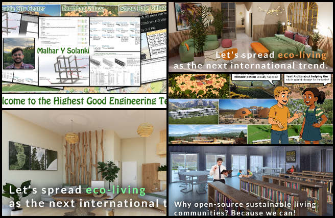 Graphics Design, Highest Good Network, Improving the Human Living Experience, One Community Weekly Progress Update 663, visual communication design, poster layout editing, character creation graphics, infographic revisions, volunteer announcement design, sustainability-focused visuals, team collaboration updates, highest good network content, asset management workflow, weekly project review visuals 