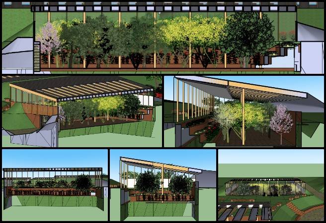 Japneet, Highest Good Food, Creating a Sustainable World That Benefits Everyone, One Community Weekly Progress Update #660, Walipini 1 Frost-Free Arid Desert House, sustainable greenhouse planting design, eco landscape species selection, floor and slope vegetation layout, environmental suitability and growth analysis, regenerative agriculture planning, Highest Good Food initiative, One Community open source platform, sustainable landscape architecture, eco design consistency and site integration