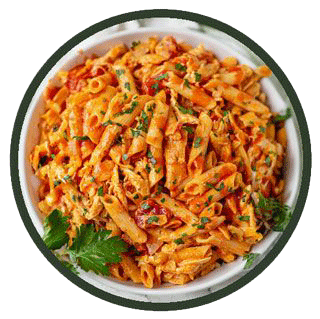 Spaghetti And Buffalo Chicken