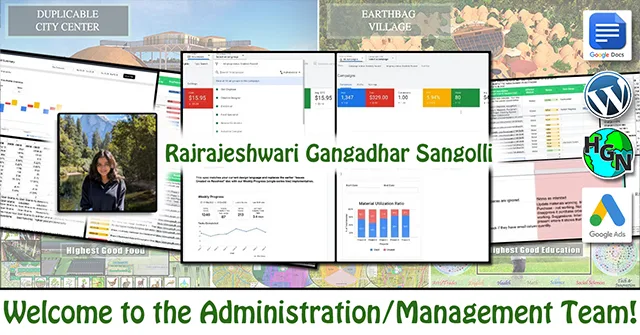 Rajrajeshwari Gangadhar Sangolli, One Community Volunteer, Highest Good collaboration, people making a difference, One Community Global, helping create global change, difference makers