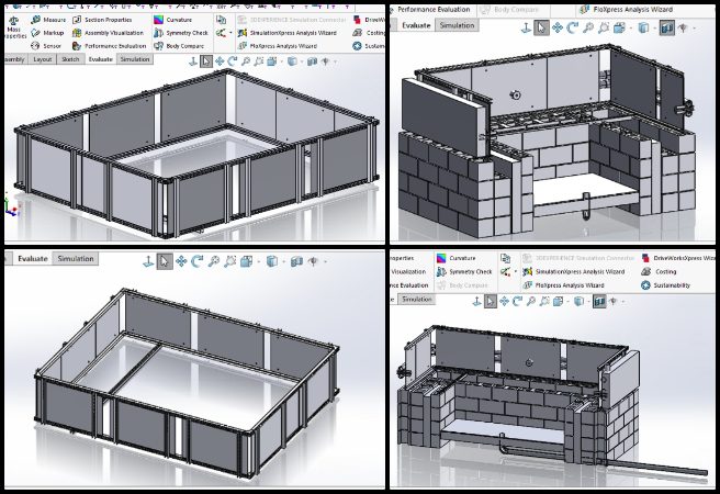 Sandesh, Duplicable City Center, Open Sourcing Sustainable Civilization Development, One Community Weekly Progress Update #662, Unistrut structural frame optimization, Eco-Spa load distribution refinement, SolidWorks structural simulation setup, FEA preprocessing configuration, hybrid foundation integration design, spa thermal mass engineering, mechanical load path analysis, modular spa frame feasibility, sustainable spa construction modeling, structural rigidity balancing