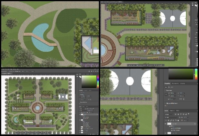 Shivangi, Highest Good Food, Improving the Human Living Experience, One Community Weekly Progress Update #663, Aquapini Walipini masterplan render, sustainable landscape design, planting layout refinement, CAD-based site updates, Zenipini design improvements, pathway organization updates, eco-friendly masterplan development, Highest Good Food initiative, regenerative design workflow, improving the human living experience