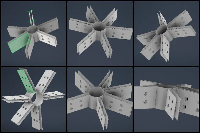 Shreyas, Duplicable City Center, Jump-starting Our Sustainable Future, One Community Weekly Progress Update #659, dome hub connector updates, Duplicable City Center dome system, structural model refinement, 3D architectural modeling, hub connector row design, modular dome construction, engineering model adjustments, structural update workflow, sustainable architecture project, collaborative dome development