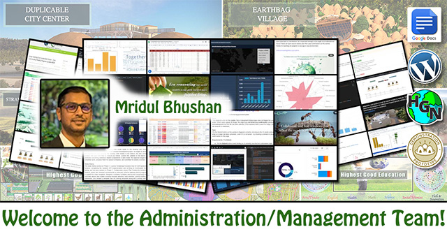 Mridul Bhushan, One Community Volunteer, Highest Good collaboration, people making a difference, One Community Global, helping create global change, difference makers