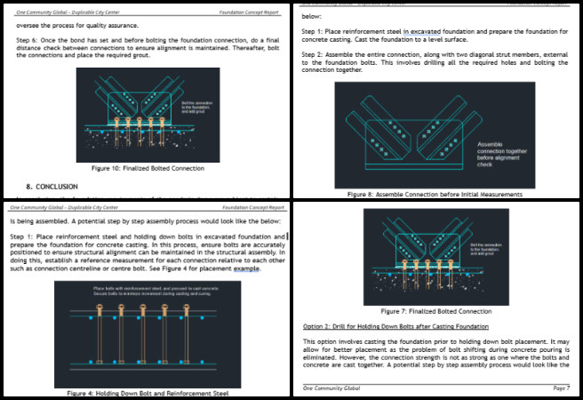 Highest Good Network, Adaptable Eco-models for Social Evolution, One Community Weekly Progress Update 664, duplicable city center foundation design, communal eco-shower drawings, vermiculture toilet drafting, global construction standards research, structural connection methodology, specialized drafting software analysis, civil and environmental engineering updates, replicable construction system development, sustainable infrastructure design, adaptable eco-models for social evolution