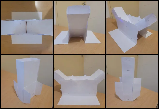 Highest Good Network, Creating the Sustainable Civilization We Know is Possible, One Community Weekly Progress Update 665, duplicable city center foundation model, communal eco-shower drawings, vermiculture toilet design, civil and environmental engineering visualization, structural paper model, diagonal strut representation, bolt and fastener layout, replicable construction systems, sustainable infrastructure modeling, creating the sustainable civilization we know is possible