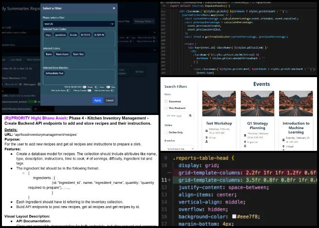 Code Crafters, Highest Good Network Software, Regenerative Global-Sustainability Systems, One Community Weekly Progress Update #666, UI/UX improvements, frontend sorting functionality, dark mode support, responsive web design, accessibility enhancements, data visualization trends, component-based development, API integration and data flow, CSS and HTML optimization, Community Portal interface updates