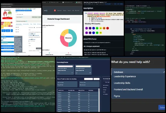 Highest Good Network software, open source DIY highest good living, One Community Weekly Progress Update #667, Lucky Star Team progress, Attendance Tracking Admin Dashboard, dark mode support, search bar implementation, status-based filters, UI consistency improvements, tools dashboard enhancements, Resource Usage screen updates, permission-based navigation, reports dashboard maintenance, merge conflict resolution, linting fixes, backend controller updates, API data validation, PR grading dashboard, frontend–backend integration, class performance reporting, AttendanceStats route fix, job application listing page, user-facing job forms, requirement evaluation logic, accessibility improvements, dark mode styling, UI alignment fixes, performance optimization, responsive design updates, application workflow validation, open-source software development, cross-functional collaboration, system reliability, user experience improvement, software quality assurance, educational technology, global community development.